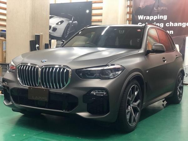 BMW X5のカーラッピング事例