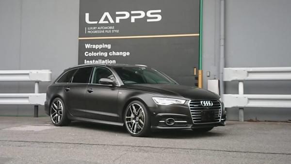 Audi A6 Avantのカーラッピング事例