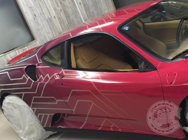 グレデーションレッド